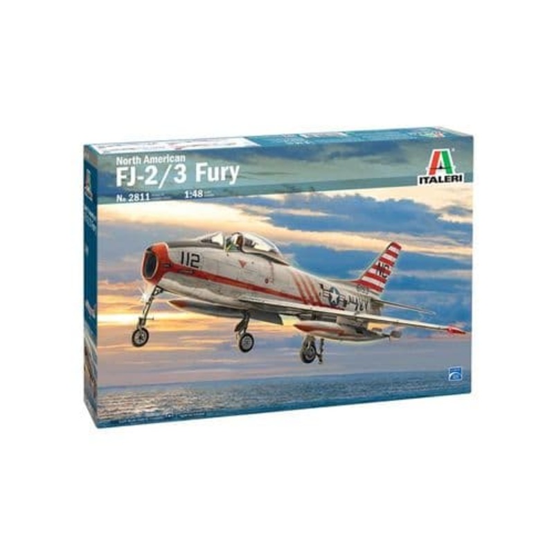 ITALERI  2811 NORTH AMERICAN FJ-2/3 FURY 1:48 SCALE