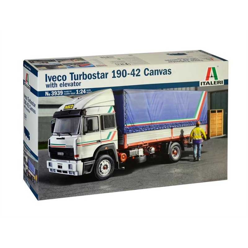 ITALERI  3939 IVECO TURBOSTAR 190-42 CANVAS Model Kit 1/24 SCALE