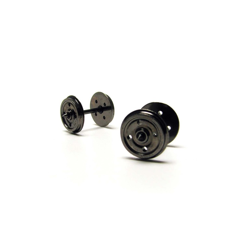 Hornby R8234 14.1mm Disc Wheels - 4 hole (Pack 10)