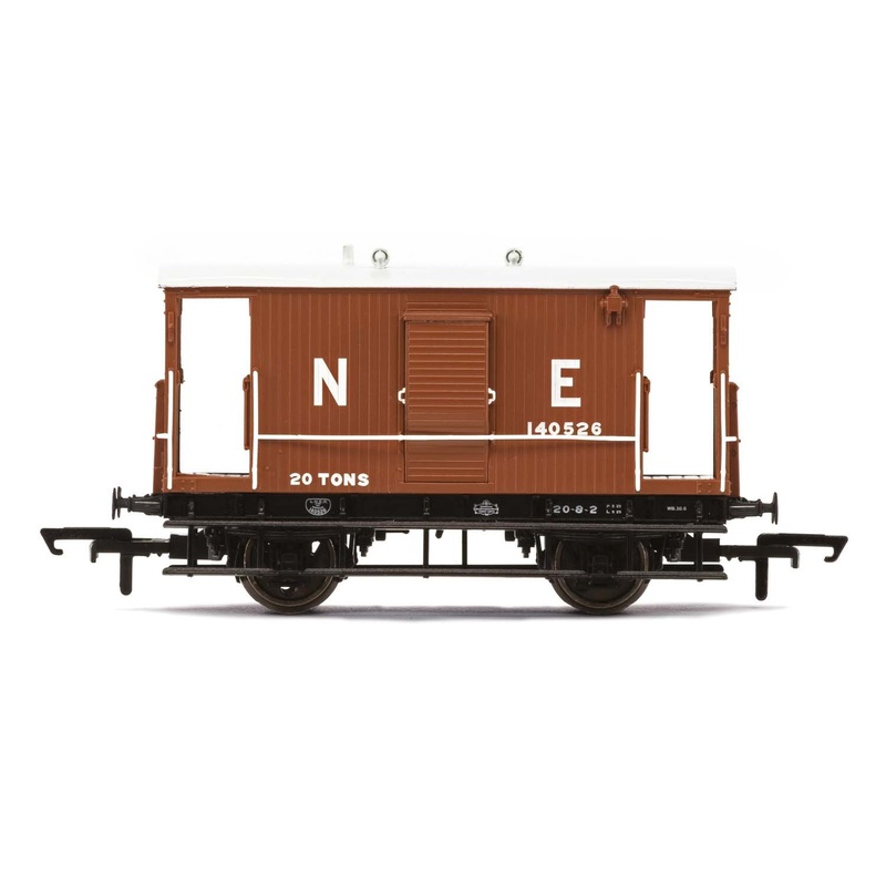 Hornby R6833A LNER  Dia.034 'Toad B' 20T Brake Van 140526 - Era 3