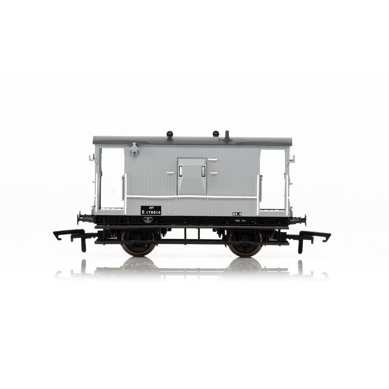 Hornby R6834A BR  Dia.064 'Toad E' 20T Brake Van E178614 - Era 4