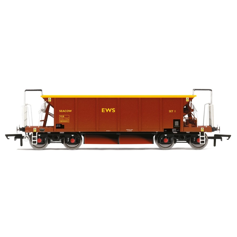 Hornby R6846 YGB 'Seacow' Bogie Ballast Hopper Wagon  EWS DB980053 - Era 9