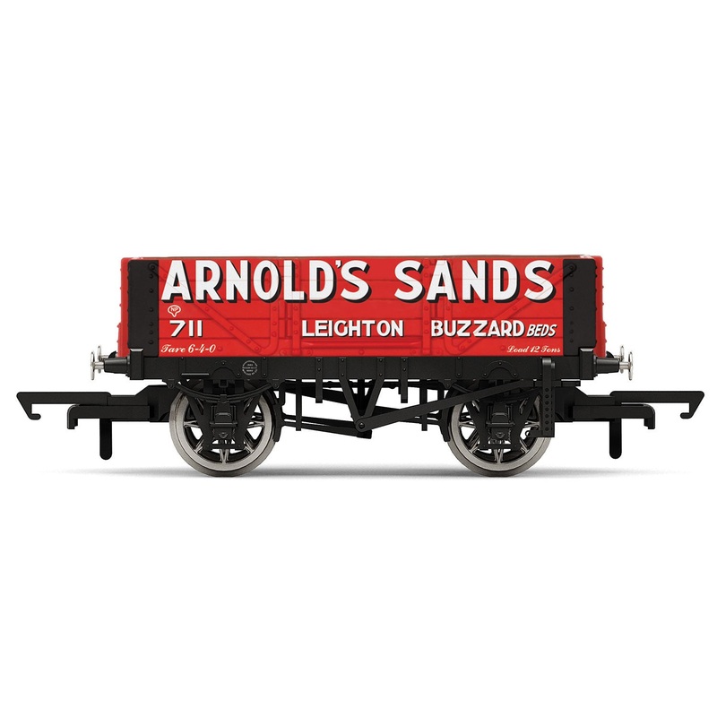 Hornby R6862 4 Plank Wagon, Arnolds Sands - Era 3