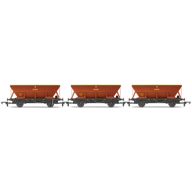 Hornby R6885 HEA Hopper Wagon  three pack  EWS - Era 9
