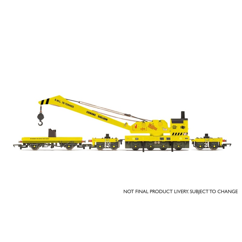 Hornby R6897 BR  75T Breakdown Crane - Era 6