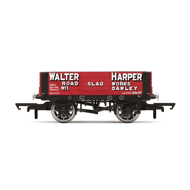 Hornby R6899 4 Plank Wagon  'Walter Harper' No.1 - Era 2