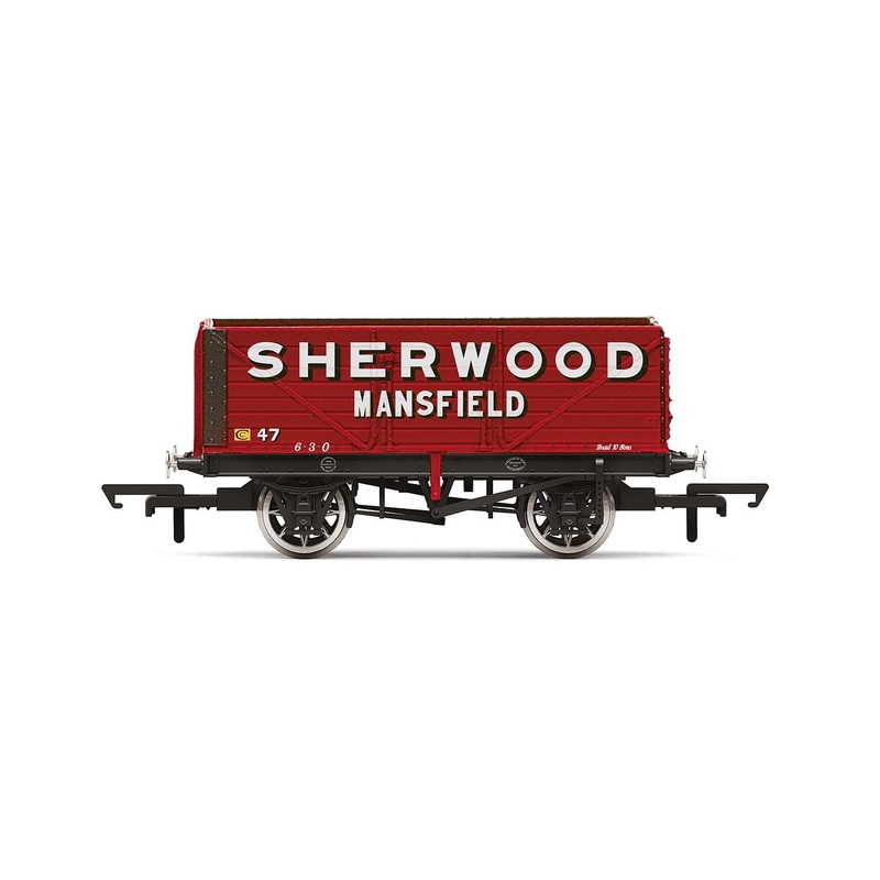 Hornby R6903 7 Plank Wagon  'Sherwood Colliery' No. 47 - Era 2
