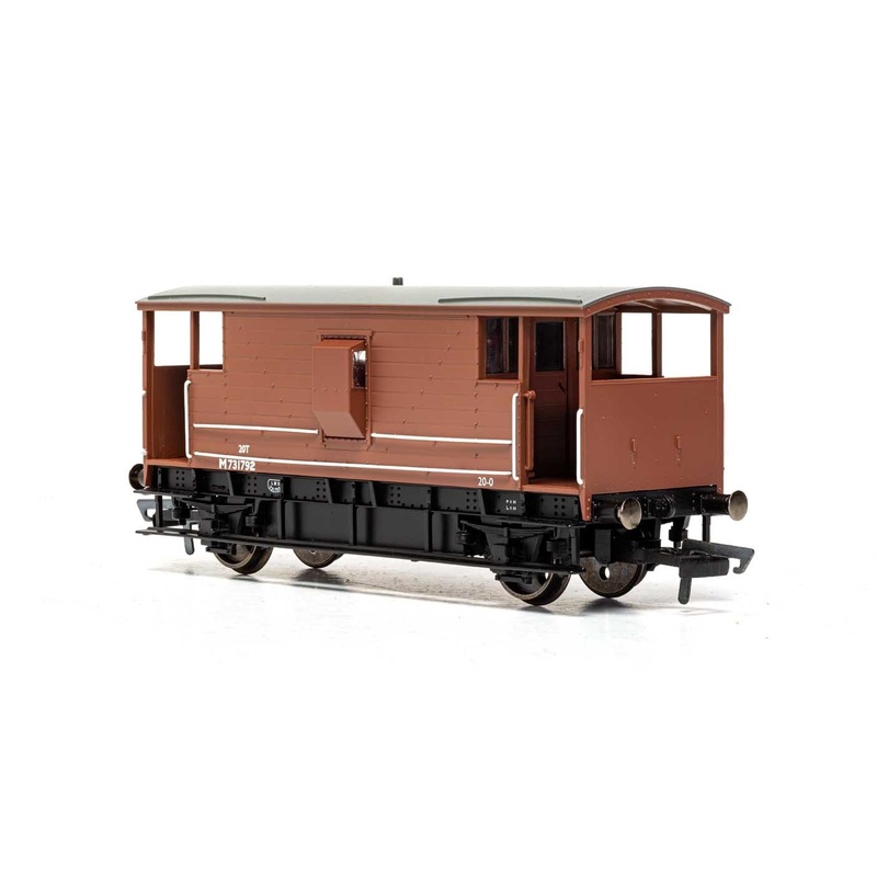 Hornby R6909A BR  D2068 20T Brake Van  M731792 - Era 4