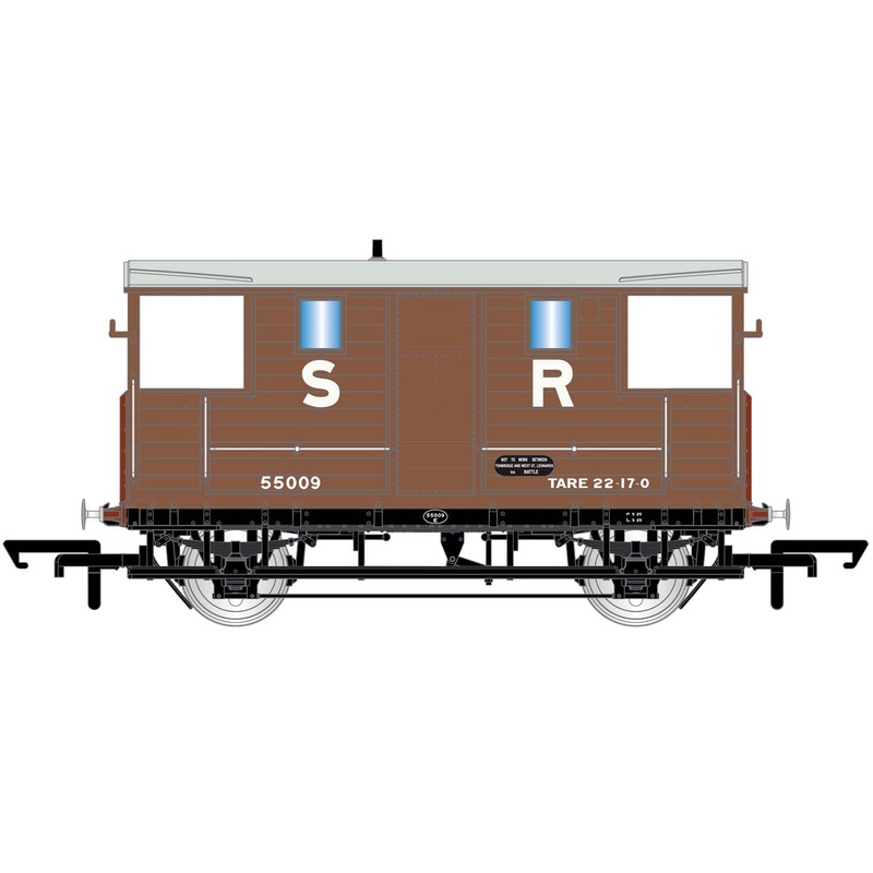 Hornby R6913A SR  24T Diag. 1543 Goods Brake Van  55009 - Era 3