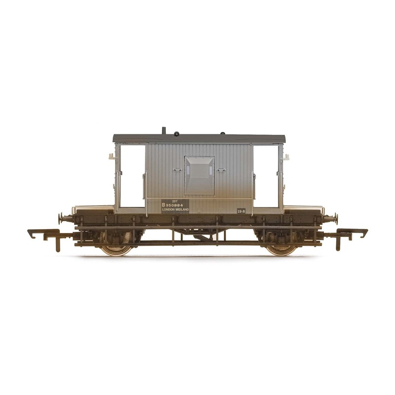 Hornby R6920 BR  20T Brake Van (Weathered)  B950884 - Era 6