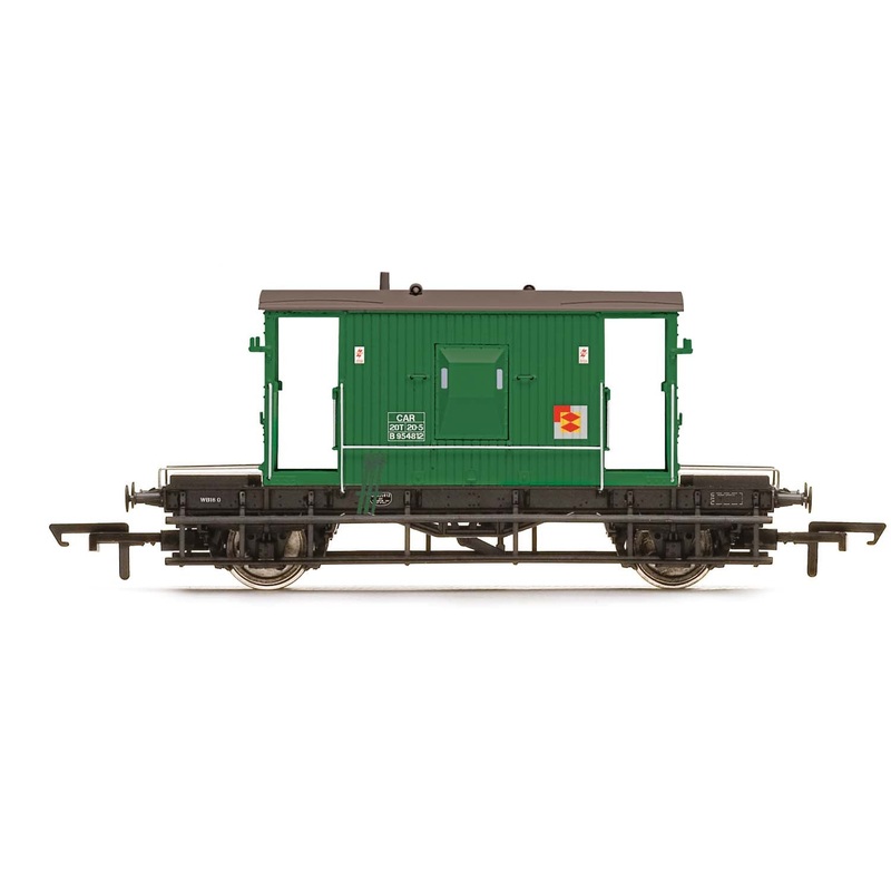 Hornby R6942 BR  Dia. 1/507 20T Brake Van  DB954812 - Era 8