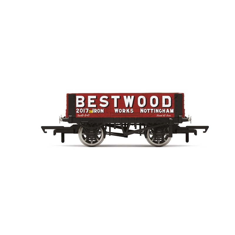 Hornby R6946 Bestwood  4 Plank Wagon  No. 2017 - Era 2/3