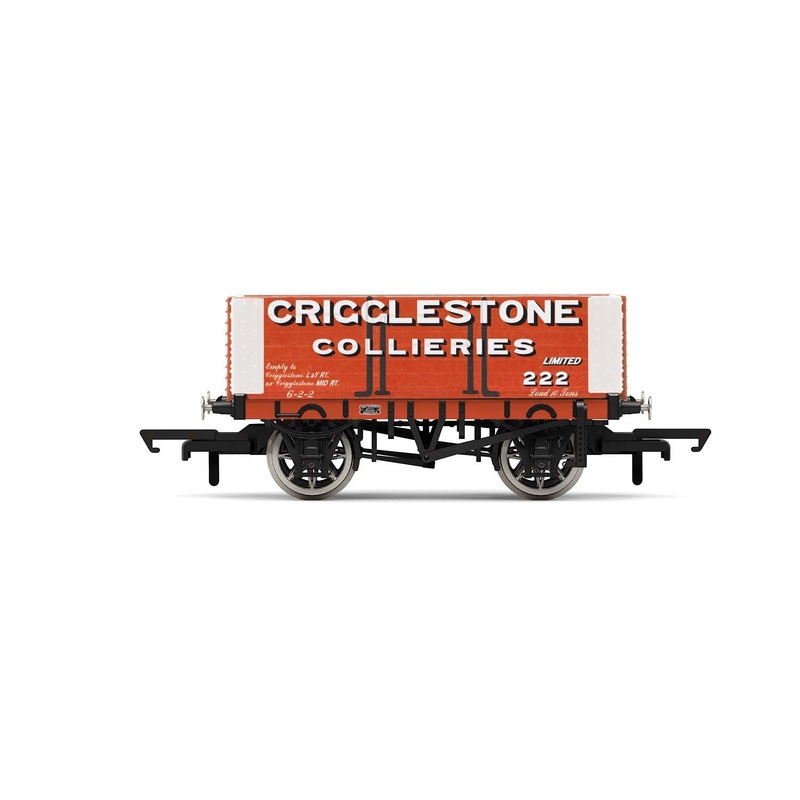 Hornby R6949 Crigglestone Collieries  6 Plank Wagon  No. 222 - Era 2/3