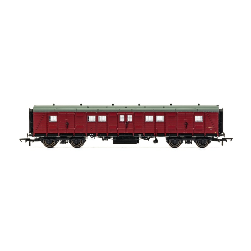 Hornby R60021A Wagons BR  Luggage Van  S 2467 S - Era 4