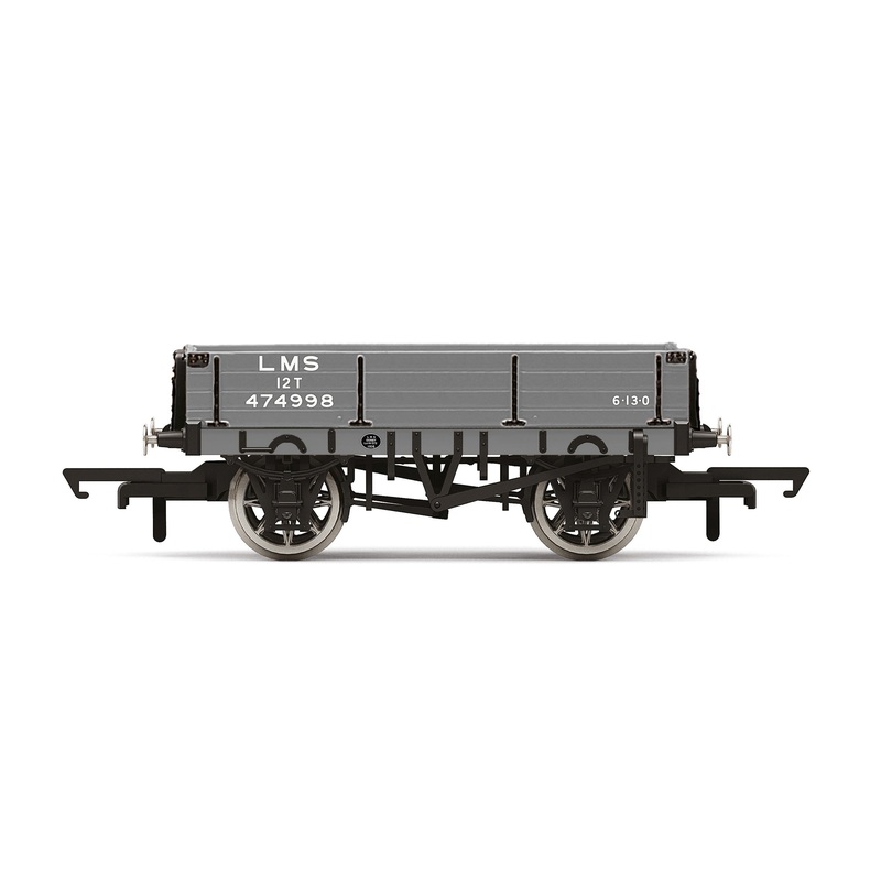 Hornby R60022 Wagons 3 Plank Wagon  LMS - Era 3