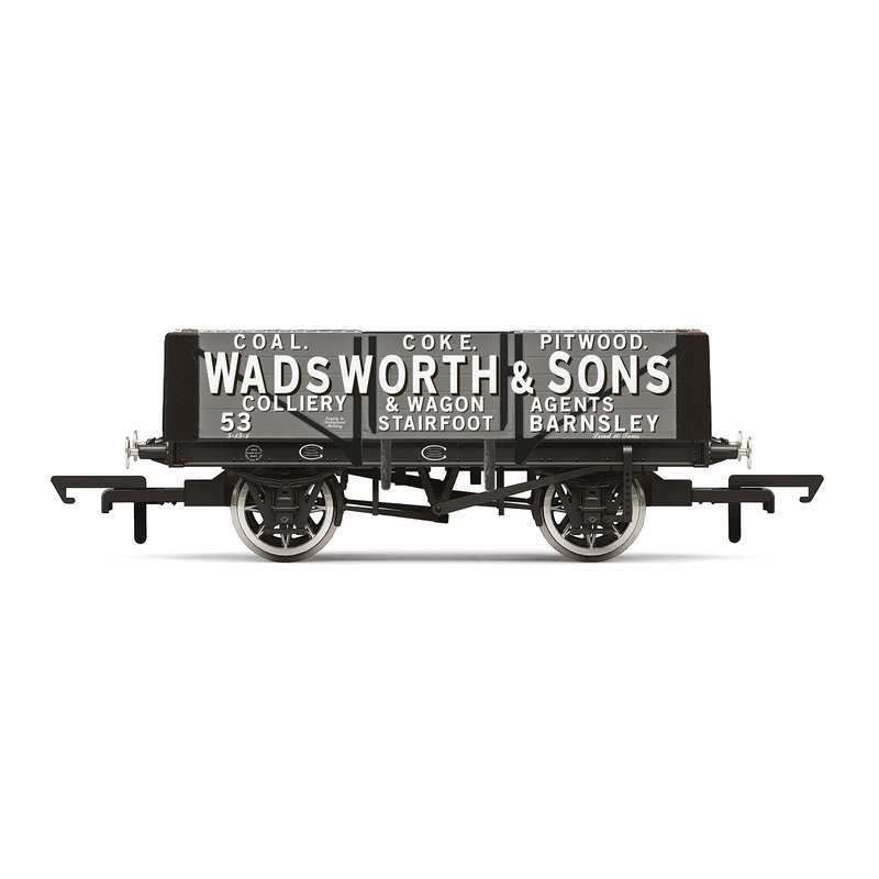 Hornby R60024 Wagons 5 Plank Wagon  Wadsworth & Sons - Era 2