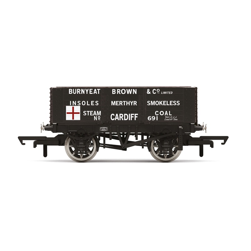 Hornby R60025 Wagons 6 Plank Wagon  Burnyeat Brown & Co. - Era 2