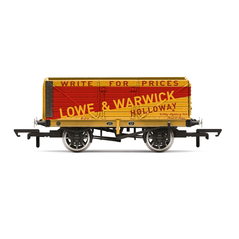 Hornby R60026 Wagons 7 Plank Wagon  Lowe & Warwick - Era 2