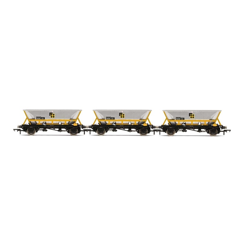 Hornby R60065 Wagons HAA Hopper Wagons  Three Pack  BR Coal Sector - Era 8