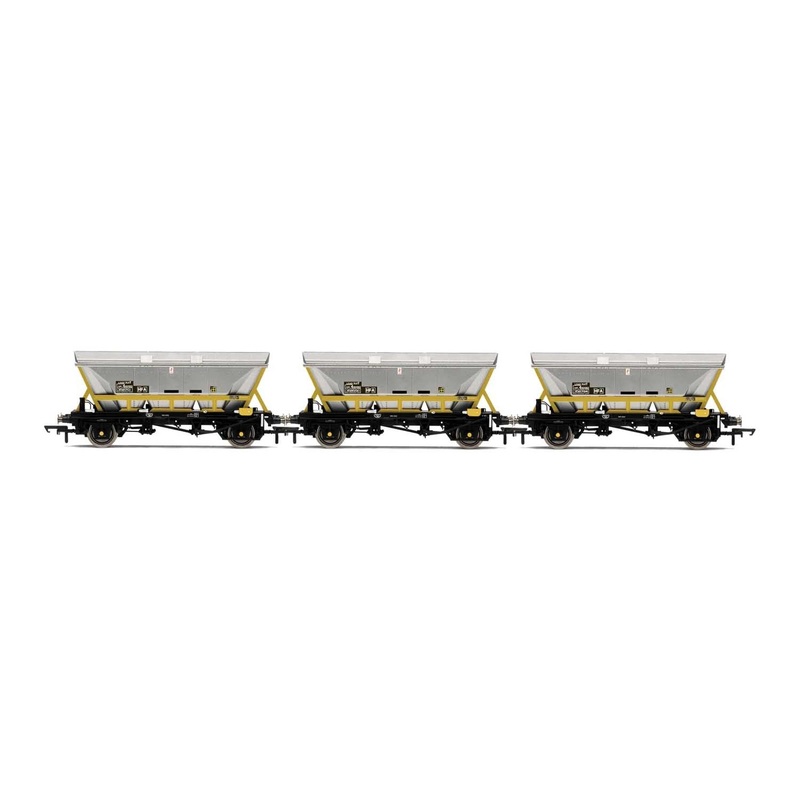 Hornby R60067 Wagons HFA Hopper Wagons  Three Pack  BR Coal Sector - Era 8