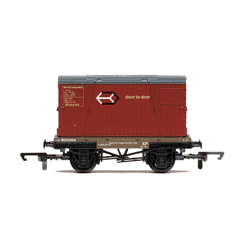 Hornby R60108 BR, Conflat A - Era 4