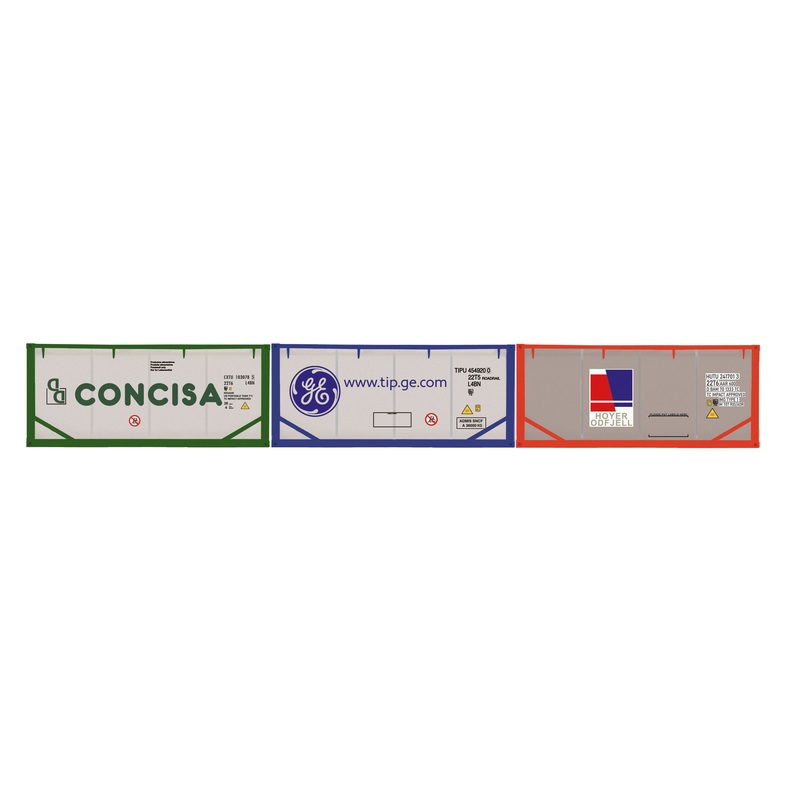 HORNBY R60130  CONCISA HOYER AND TIP 20 FT  CONTAINERS