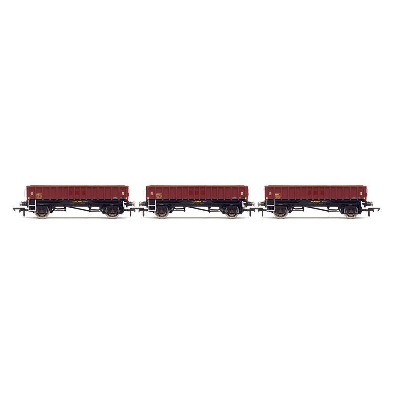 Hornby R60163 MHA Ballast Wagon, Three Pack, Ex EWS - Era 8