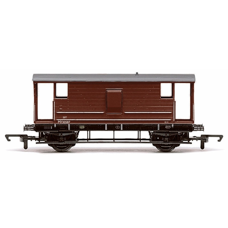 Hornby R6801 20T Goods Brake Van  British Railways M730587 - Era 4