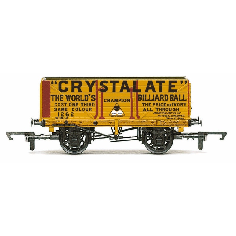 Hornby R6810 7 Plank Wagon  Crystalate 1262 - Era 3