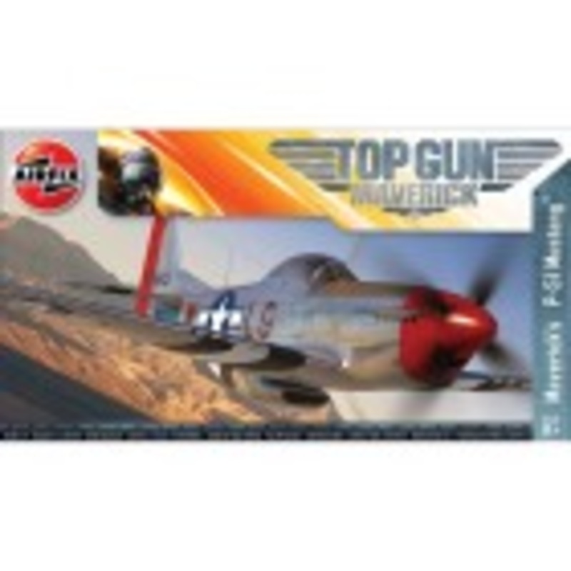AIRFIX A00505 MAVERICKS P-51 MUSTANG TOP GUN 1/72 SCALE