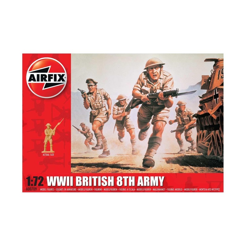 Airfix A00709 WWII British 8th Army 1:76 Scale