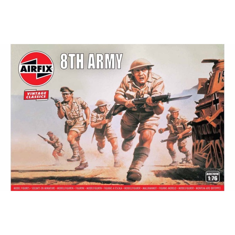 Airfix A00709V WWII British 8th Army 1:76 Scale