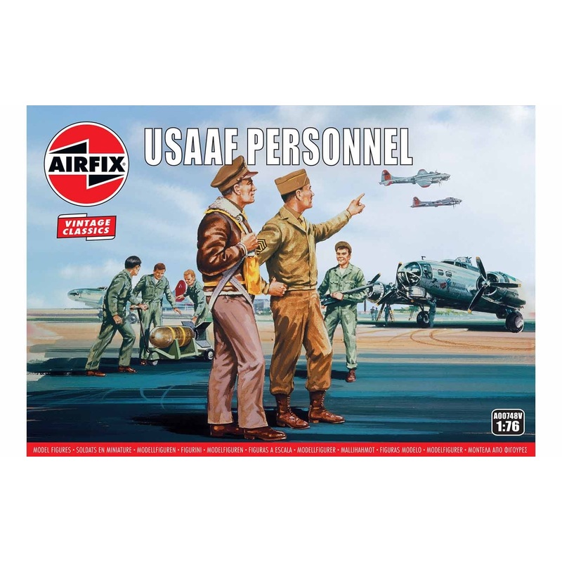 Airfix A00748V USAAF Personnel 1:76 Scale