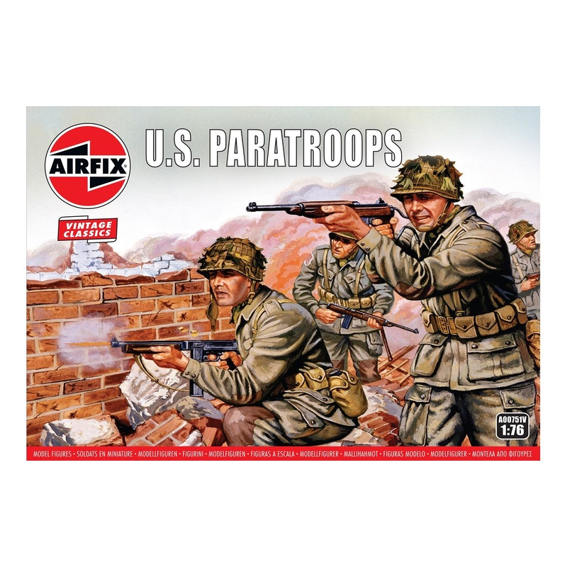 Airfix A00751V WWII US Paratroops 1:76 Scale