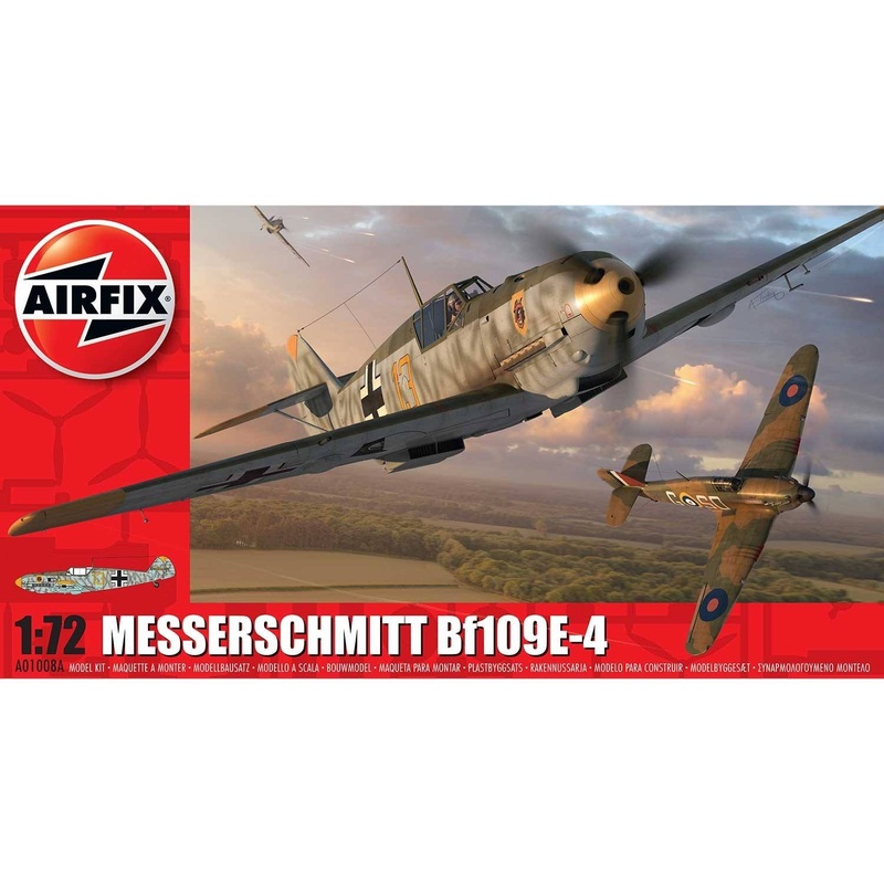 Airfix A01008A Messerschmitt Bf109E 4 1:72 Scale
