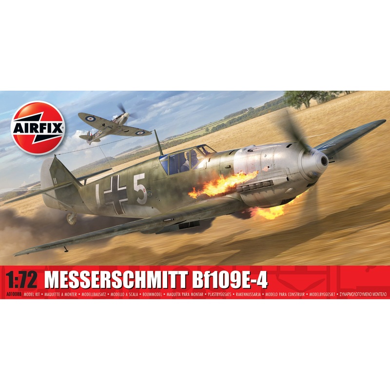 AIRFIX  A01008B Messerschmitt Bf109E-4   1:72 Scale