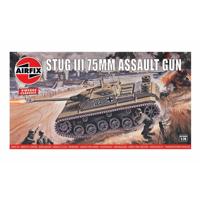 Airfix A01306V Stug III 75mm Assault Gun 1:76 Scale