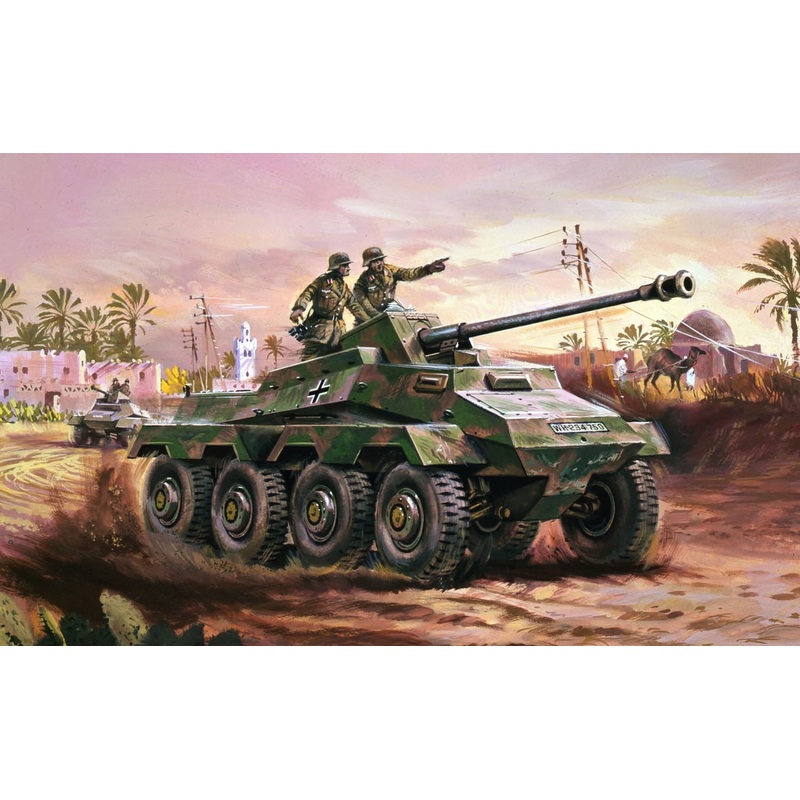 Airfix A01311V SDKFz.234 Armoured Car 1:76 Scale
