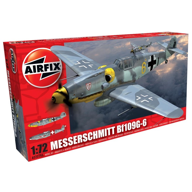 Airfix A02029A Messerschmitt Bf109G-6 1:72 Scale