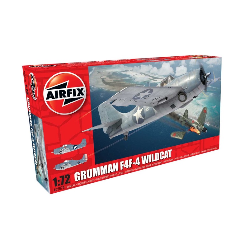 Airfix A02070 Grumman F4F-4 Wildcat 1:72 Scale
