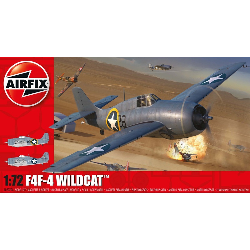 AIRFIX A02070A  F4F-4 WILDCAT  1:72 Scale