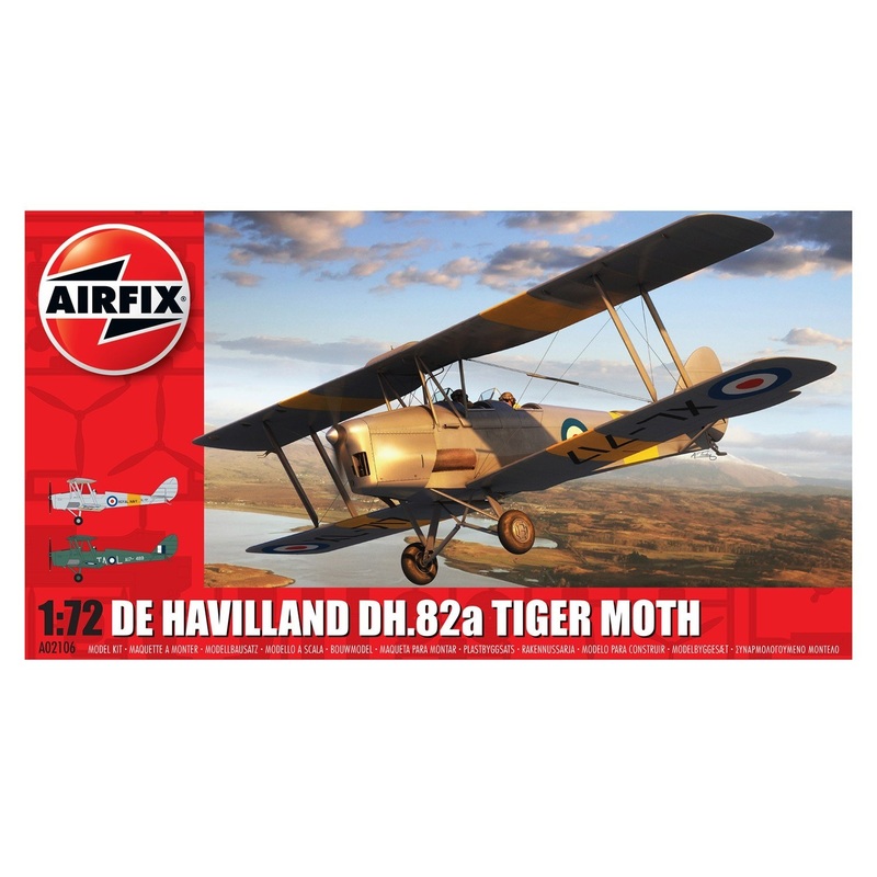 Airfix A02106 deHavilland Tiger Moth 1:72 Scale