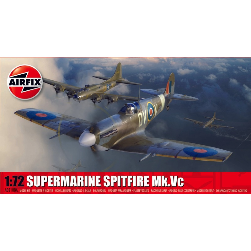 AIRFIX A02108A SUPERMARINE SPITFIRE MK.Vc  1:72 Scale