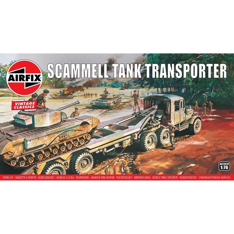 Airfix A02301V Scammel Tank Transporter 1:76 Scale
