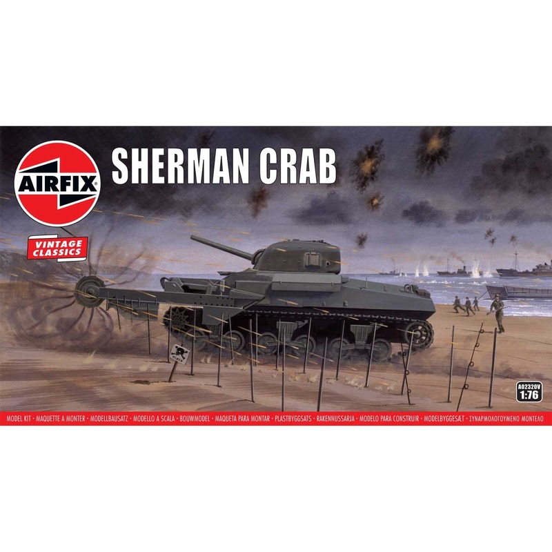 Airfix A02320V Sherman Crab 1:76 Scale