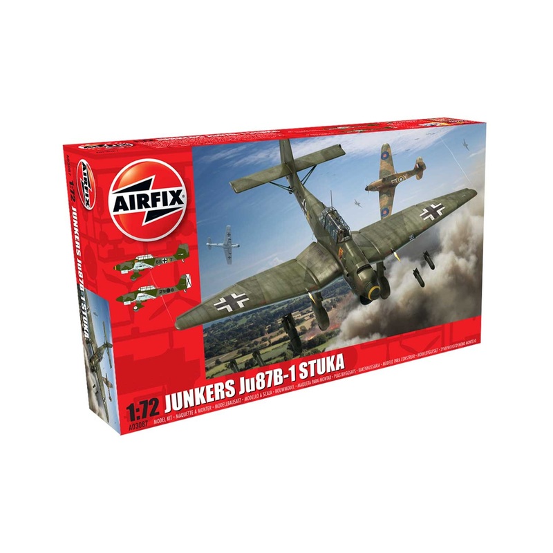 Airfix A03087 Junkers Ju87 B-1 Stuka 1:72 Scale