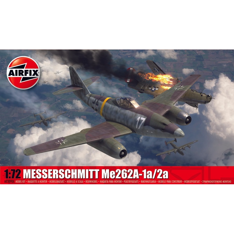 AIRFIX A03090A  MESSERSCHMITT ME262A-1a/2a   1:72 Scale