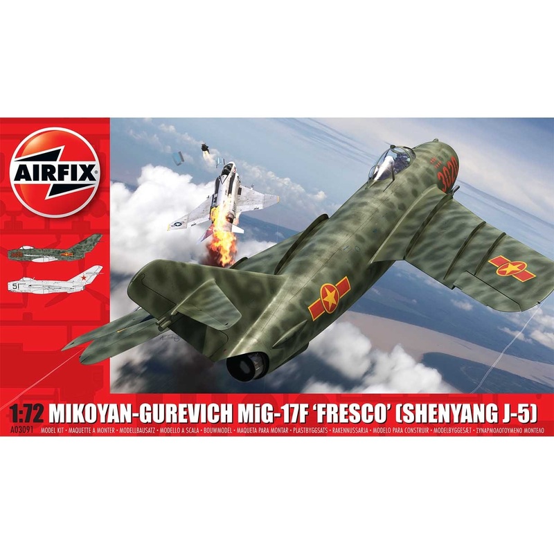 Airfix A03091 Mig 17F 1:72 Scale