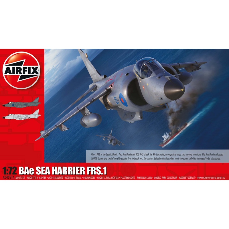 AIRFIX A04051A BAE SEA HARRIER FRS.1   1:72 Scale
