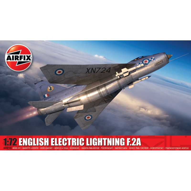 AIRFIX A04054A ENGLISH ELECTRIC LIGHTNING F.2A   1:72 Scale